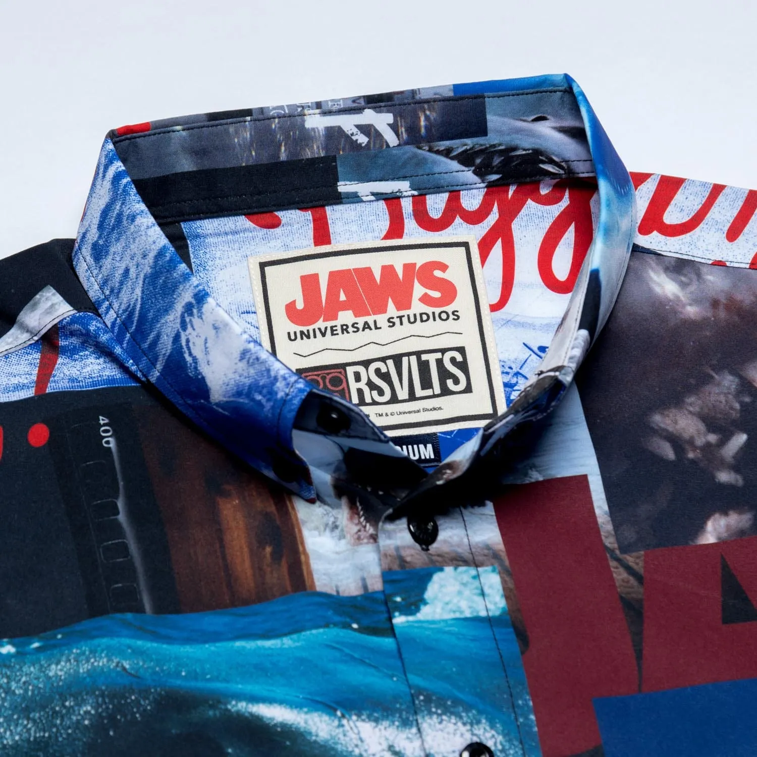 Jaws "The Beach is Closed" – KUNUFLEX Short Sleeve Shirt