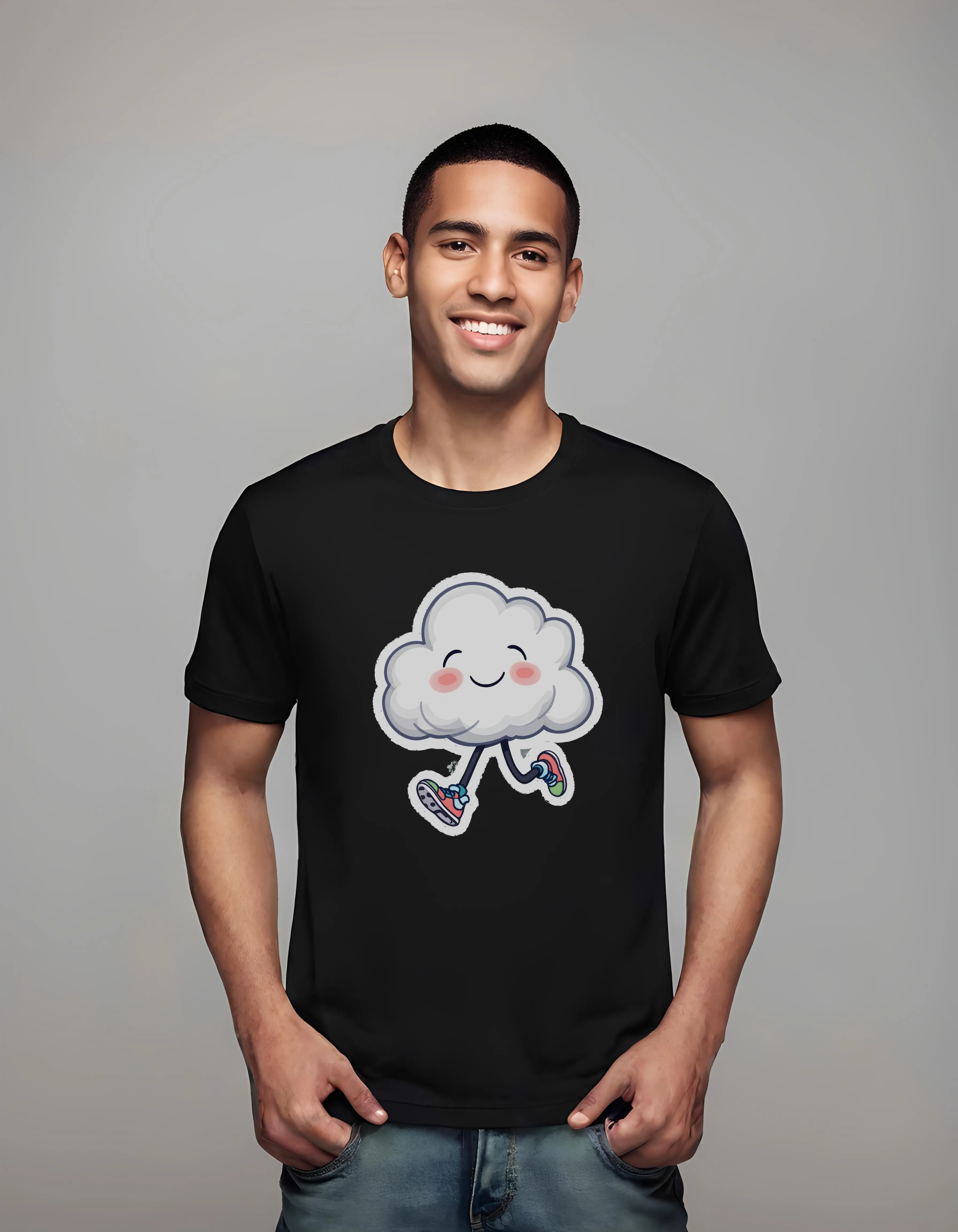 Joyful Running Cloud | Classic T-Shirt (Unisex)