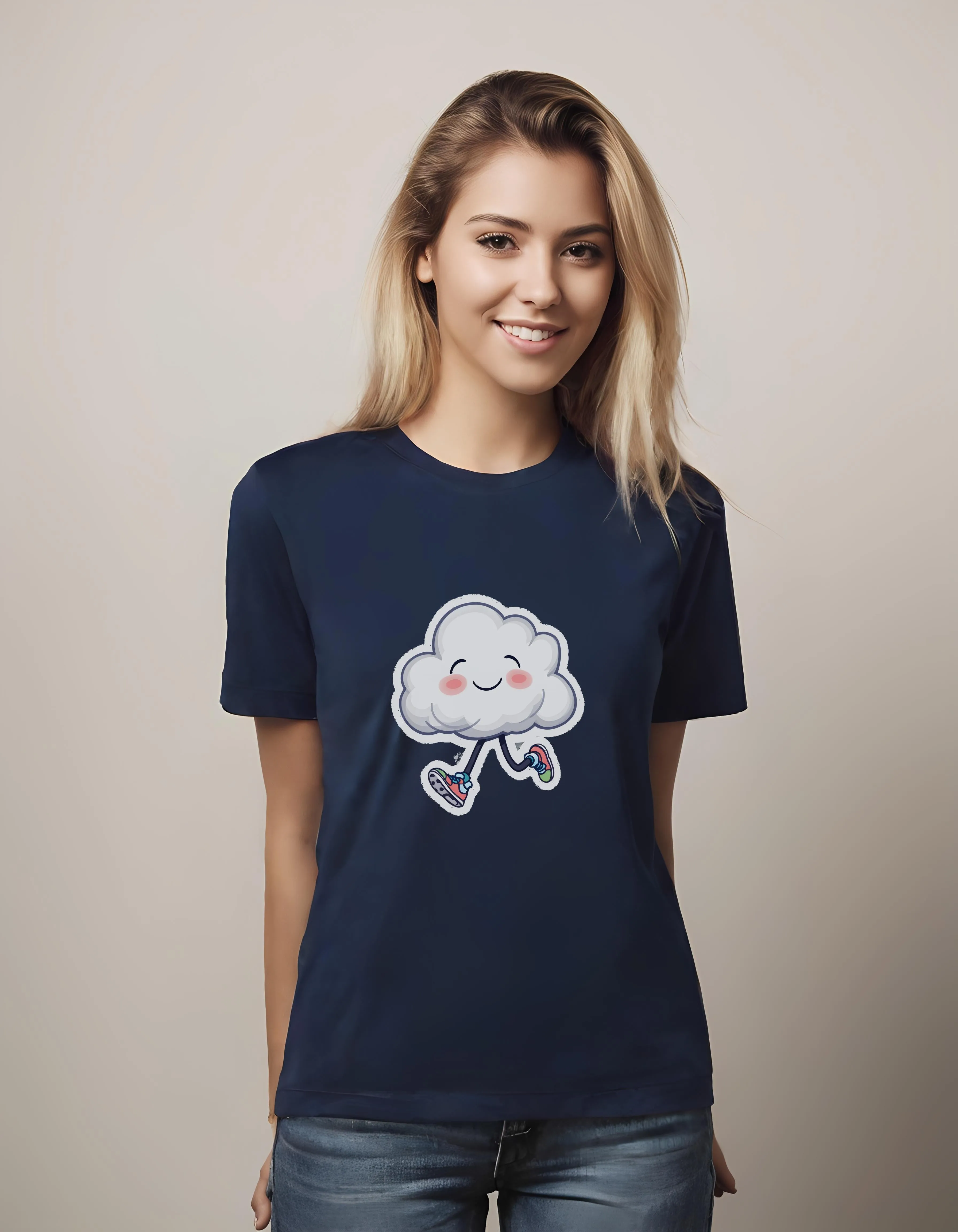 Joyful Running Cloud | Classic T-Shirt (Unisex)