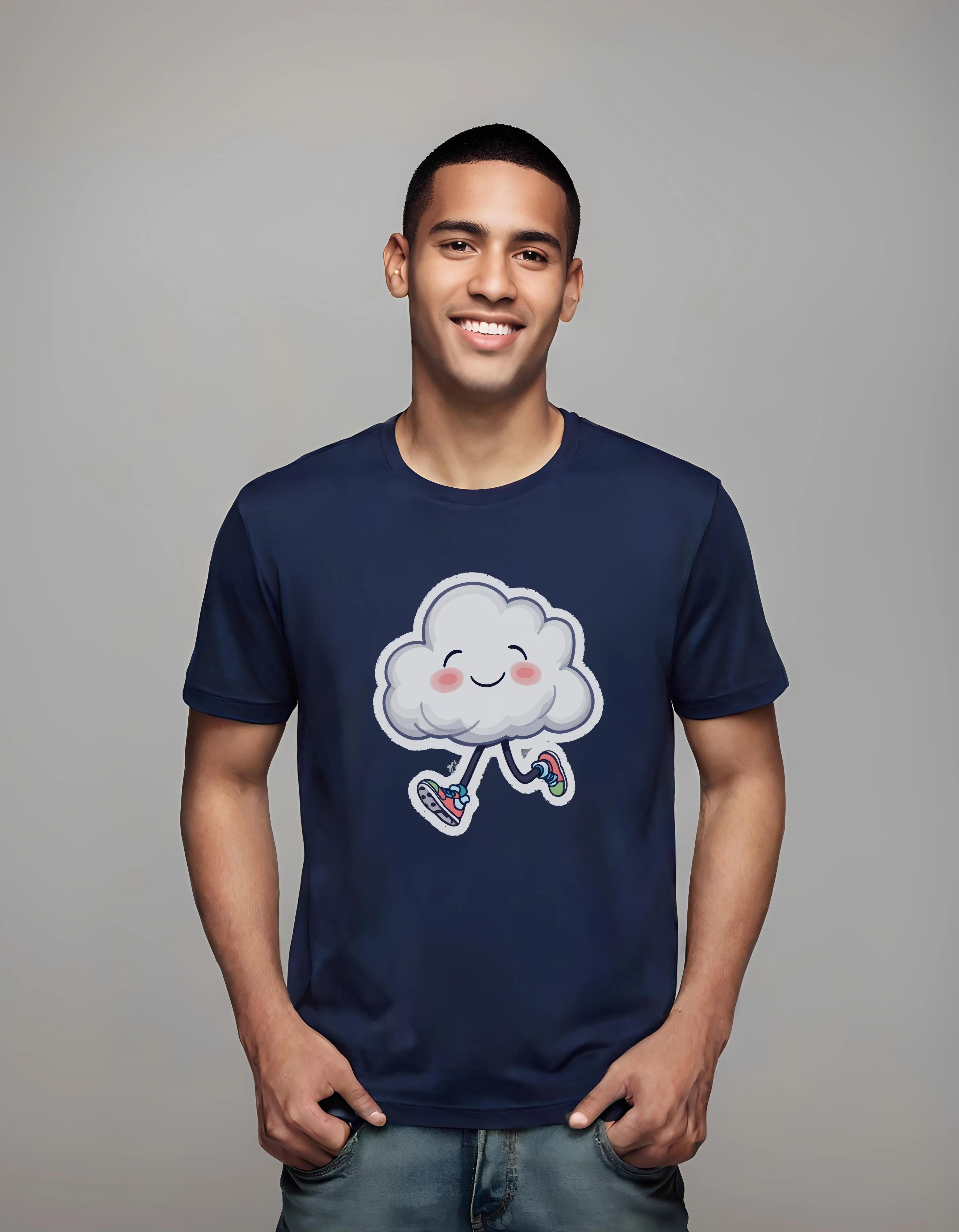 Joyful Running Cloud | Classic T-Shirt (Unisex)