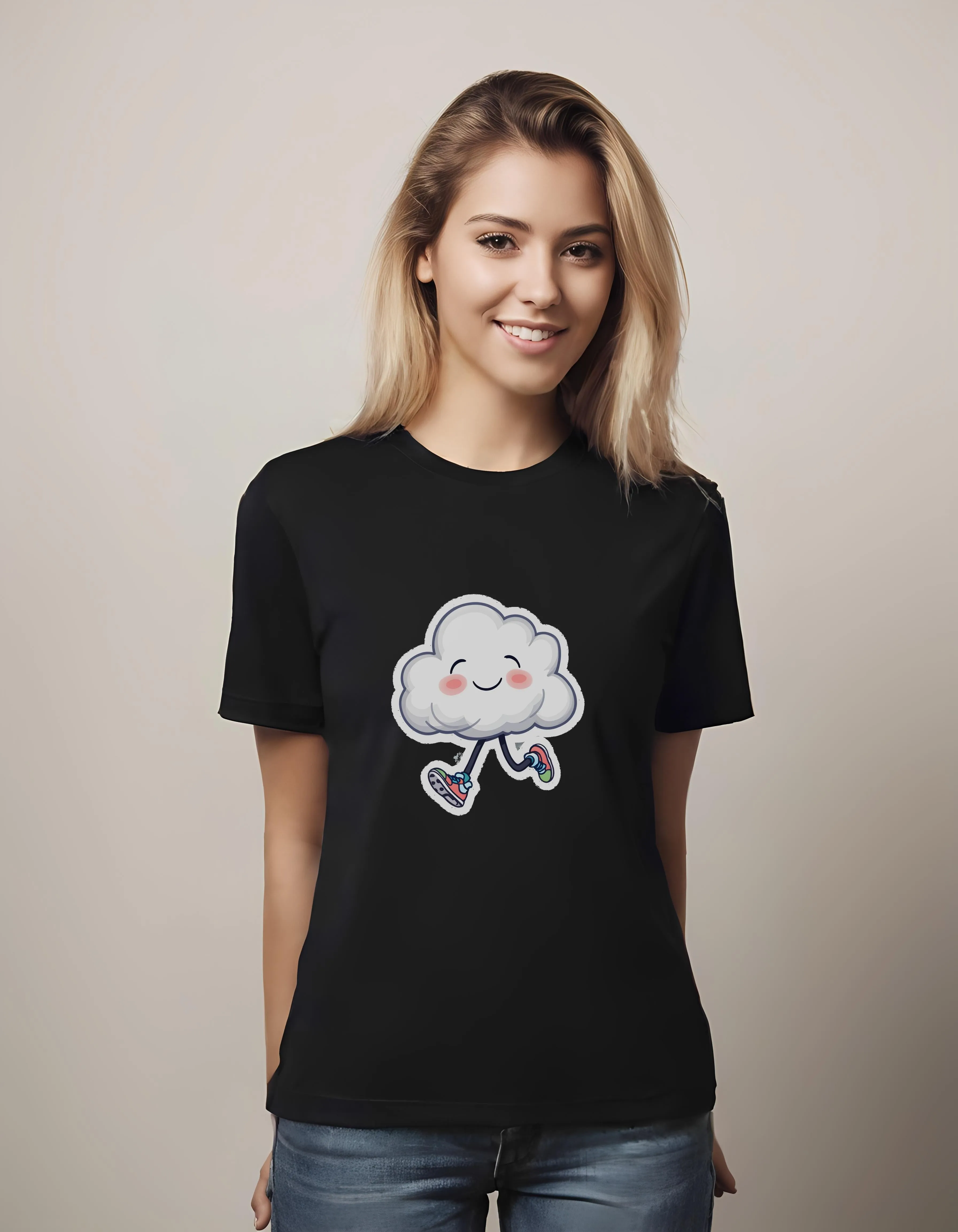 Joyful Running Cloud | Classic T-Shirt (Unisex)