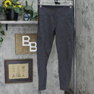 JoyLab Women's High-Waisted Brushed Jersey 7/8 Leggings 77641044 Charcoal Gray M