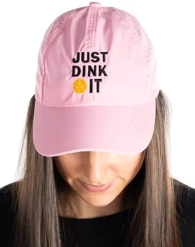 Just Dink It Laser Cut Pickleball Caps by Funky Junque