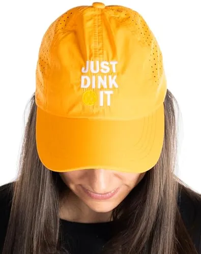 Just Dink It Laser Cut Pickleball Caps by Funky Junque