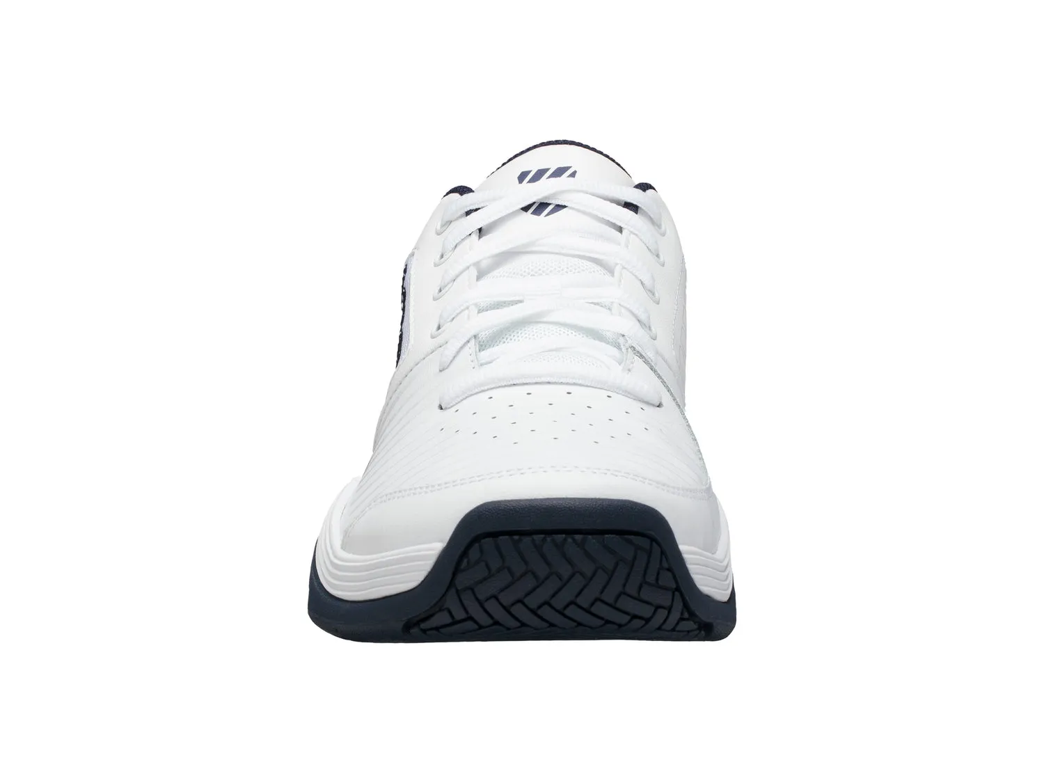 K-Swiss Men m court express hb Tennis Shoes in White/Navy