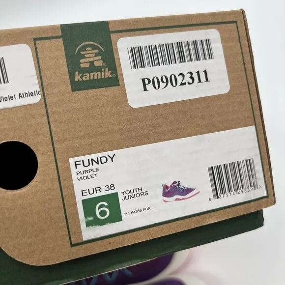 Kamik Purple Pink Fundy Sneakers