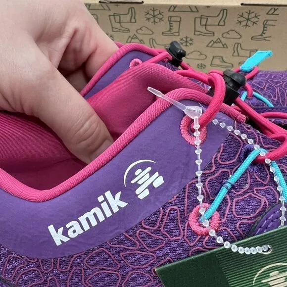 Kamik Purple Pink Fundy Sneakers