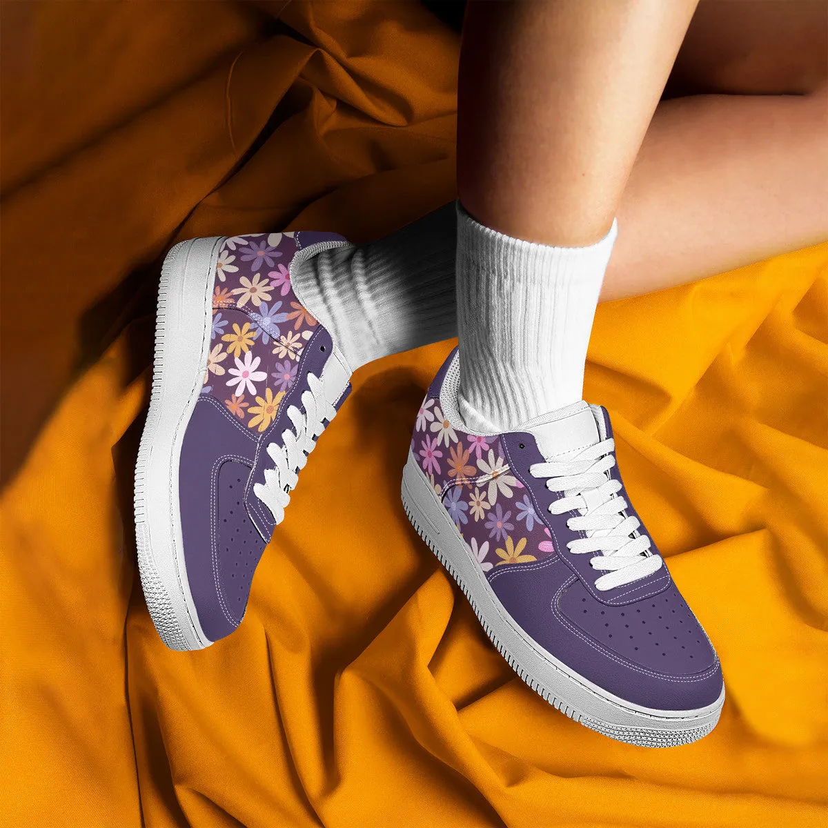 Kasumi Mist Purple Low Top Unisex Sneaker