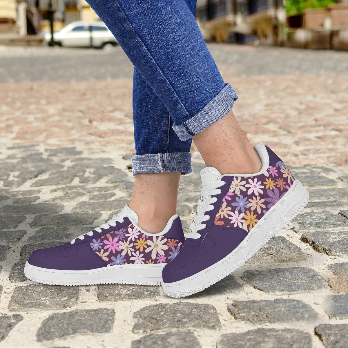Kasumi Mist Purple Low Top Unisex Sneaker