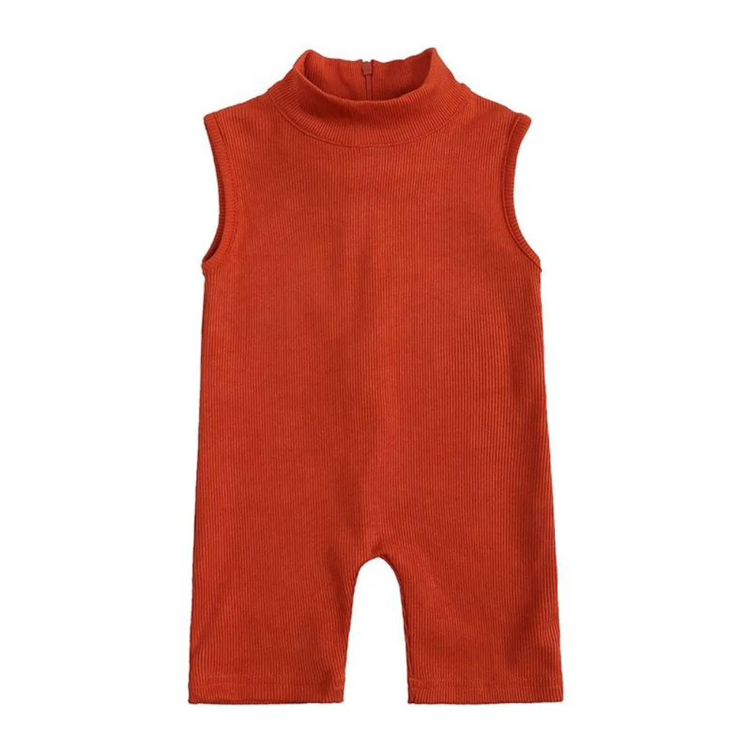 Kids Tales Girl's Playsuit -  Copper