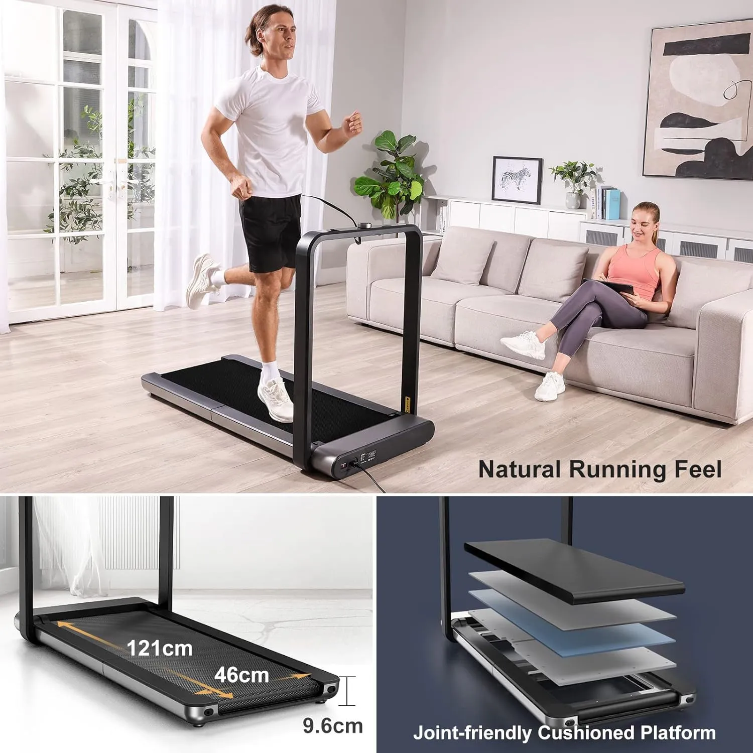 King Smith WalkingPad X21 Under Desk Treadmill