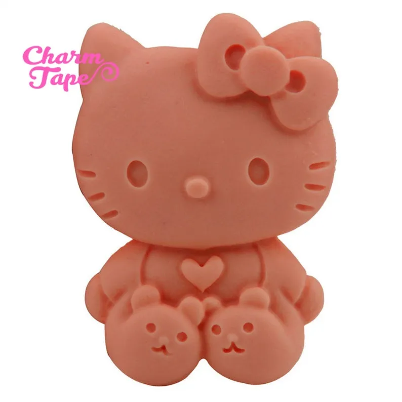 Kitty Cat Food Graded Silicone Mold for Cake, Fondant, Cake Decorating Supplies H2844