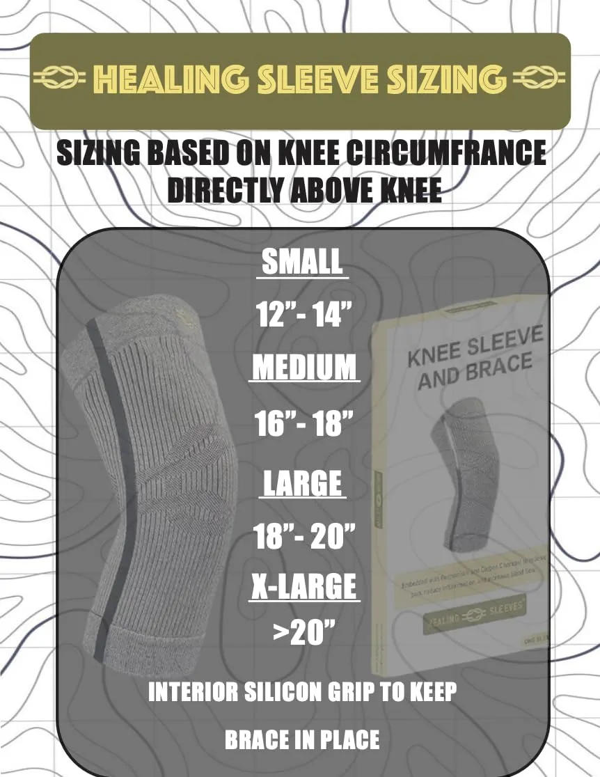 Knee Compression Sleeve – Support for Running, Arthritis Pain Relief