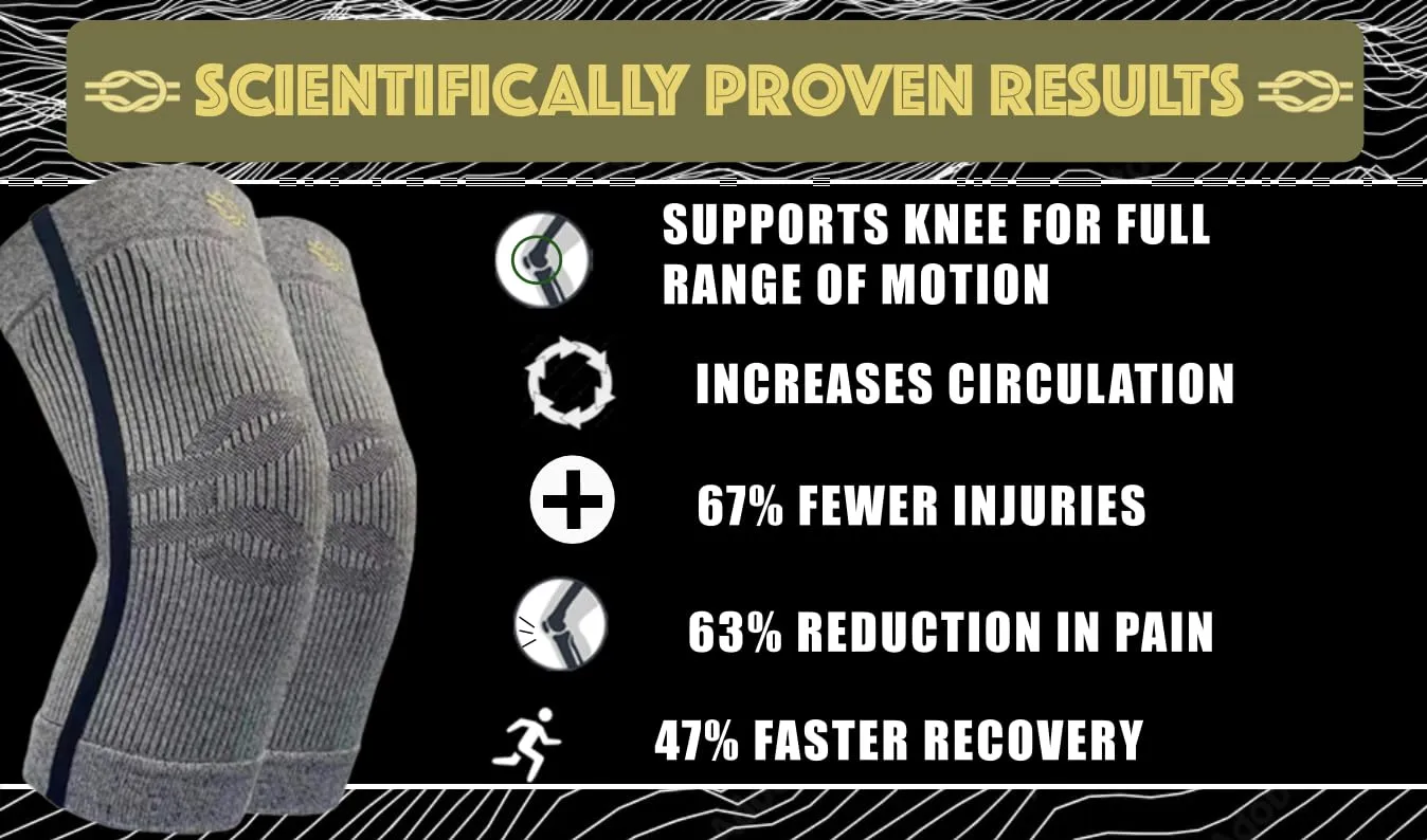 Knee Compression Sleeve – Support for Running, Arthritis Pain Relief