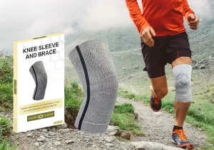 Knee Compression Sleeve – Support for Running, Arthritis Pain Relief