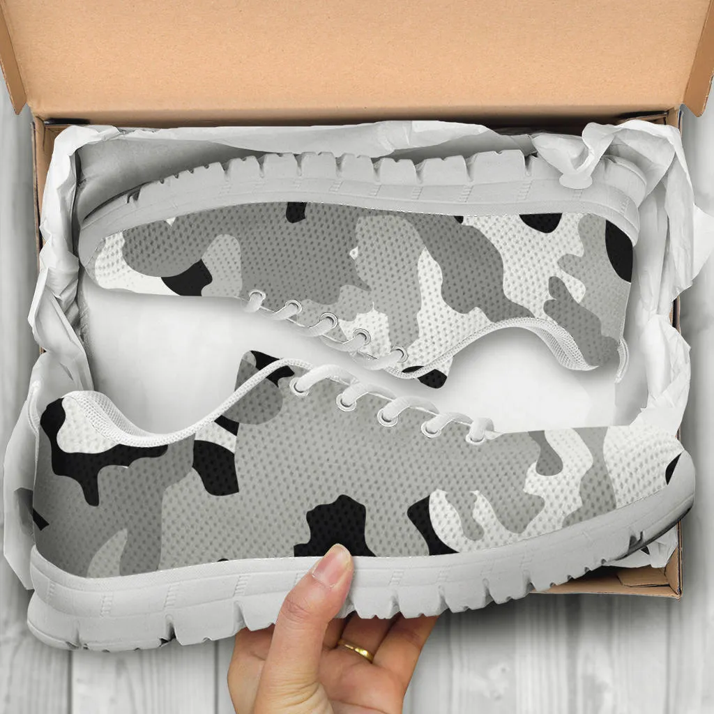 Knit Sneakers_Military Gray_Camo