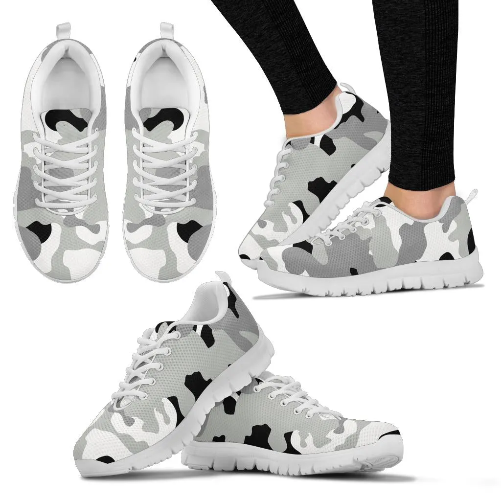 Knit Sneakers_Military Gray_Camo