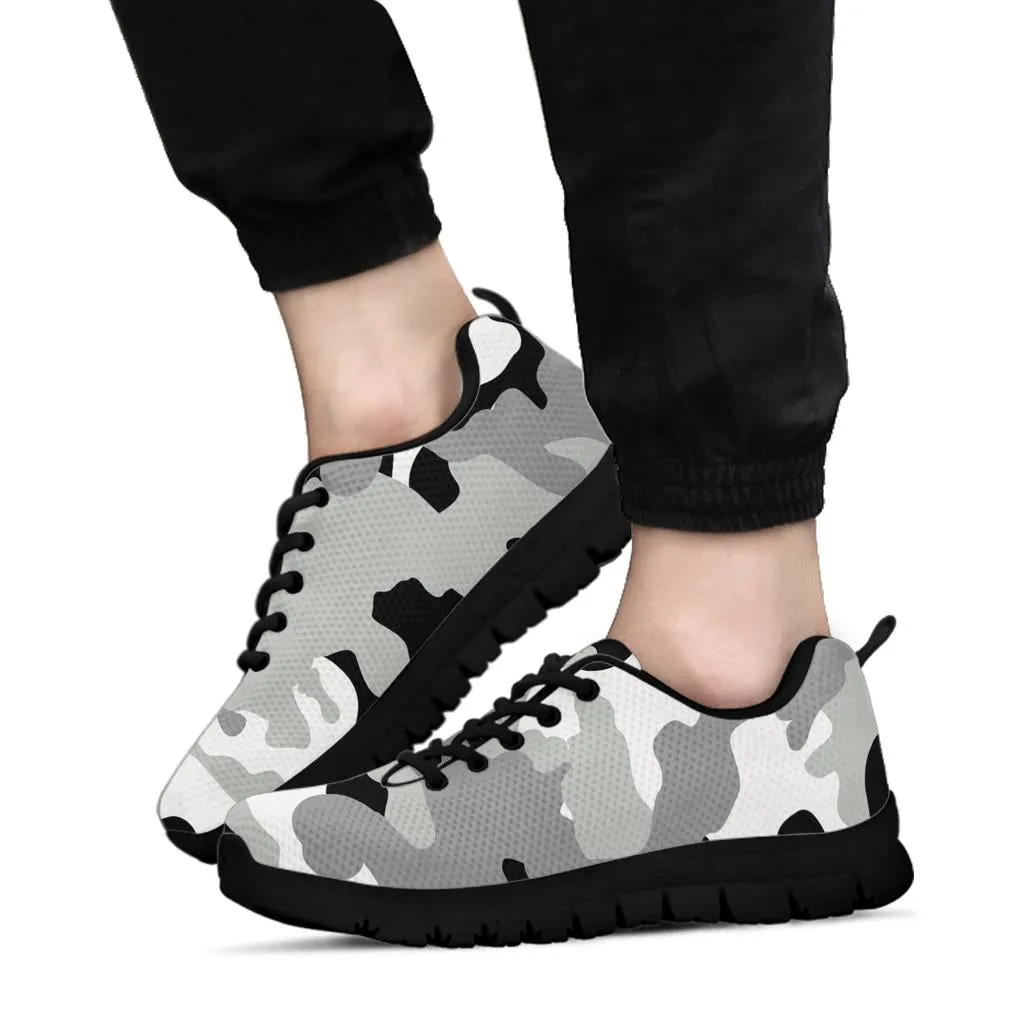 Knit Sneakers_Military Gray_Camo