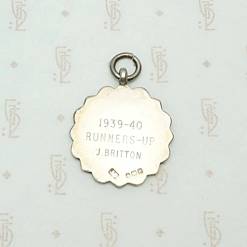 Ladies & Gentlemen 1939 Doubles Lawn Tennis Fob