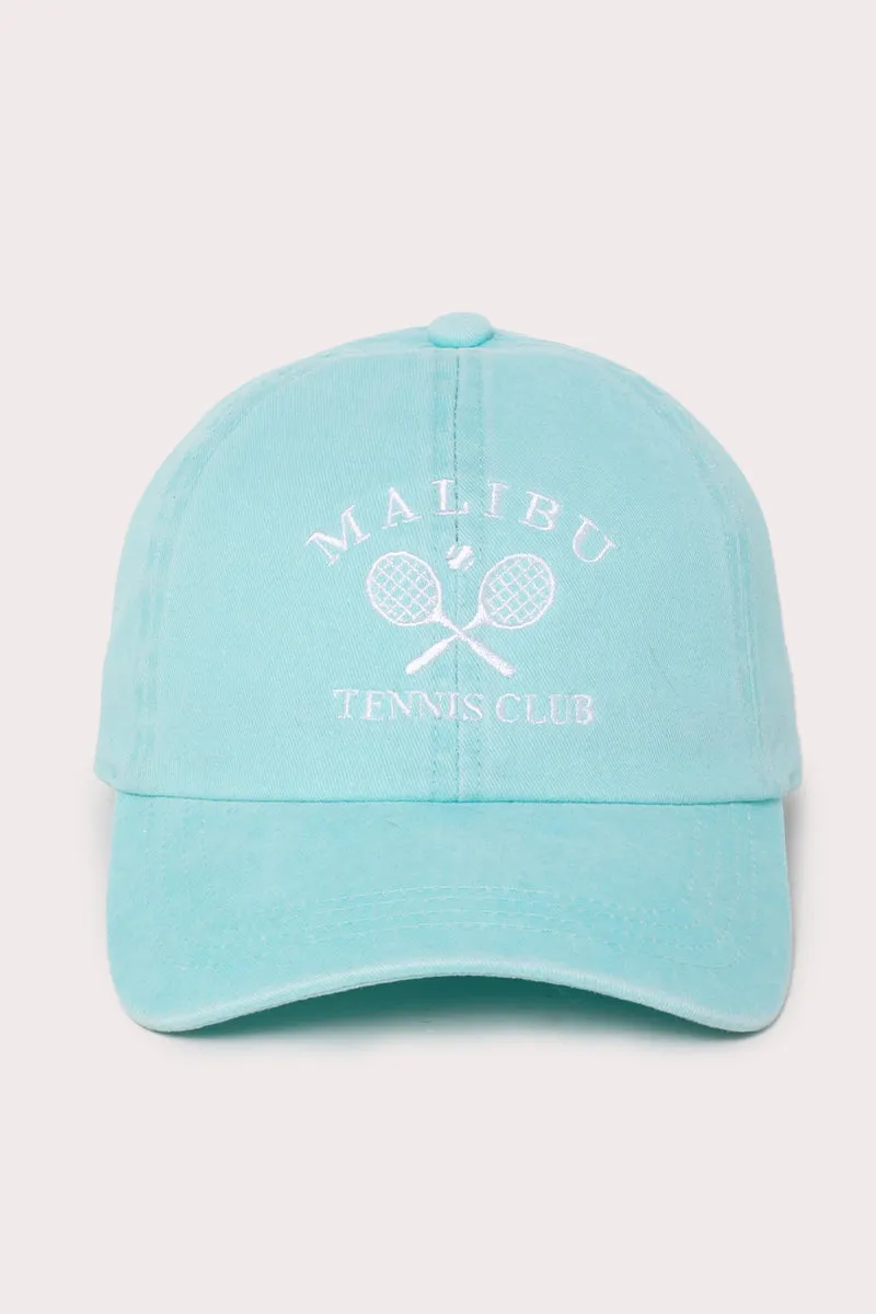 LCAP2360 - Malibu Tennis Club Baseball Cap