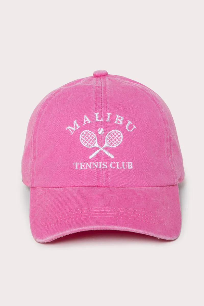 LCAP2360 - Malibu Tennis Club Baseball Cap