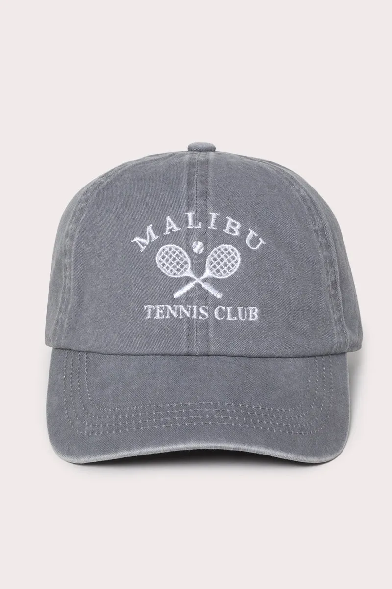 LCAP2360 - Malibu Tennis Club Baseball Cap