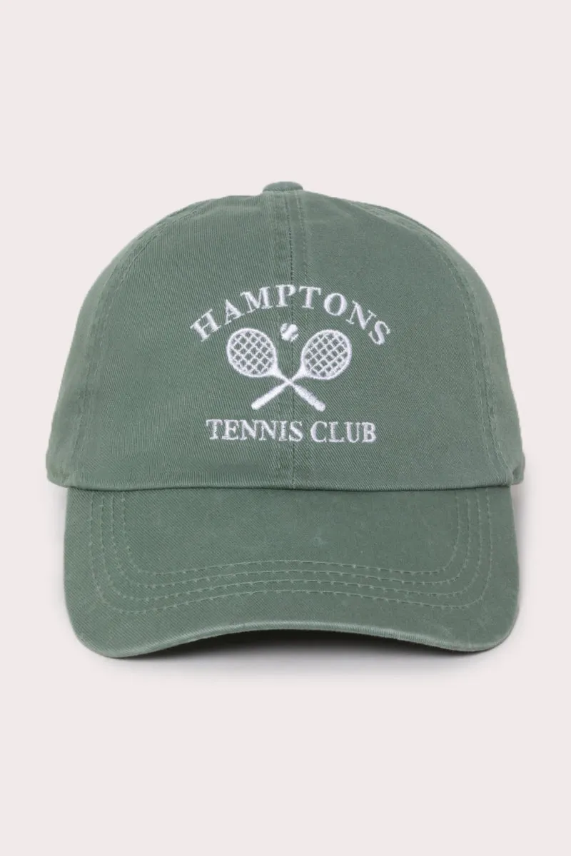 LCAP2361 - Hamptons Tennis Club Baseball Cap