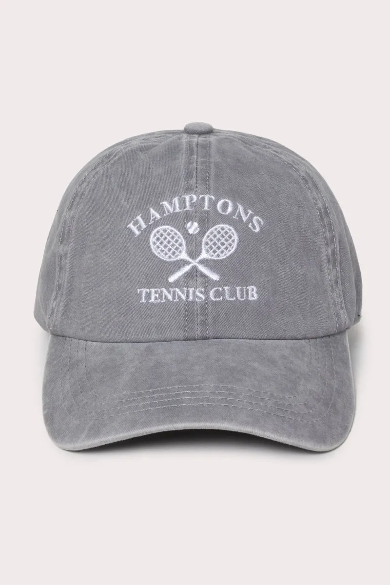 LCAP2361 - Hamptons Tennis Club Baseball Cap
