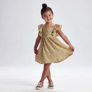 Leaf Print Dress