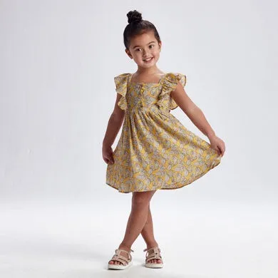 Leaf Print Dress