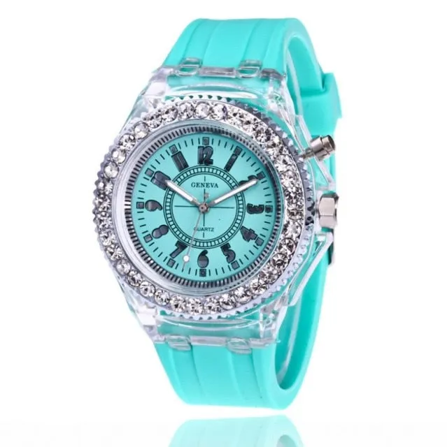 LED Quartz Watch
