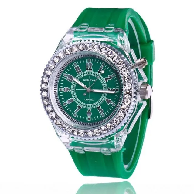 LED Quartz Watch