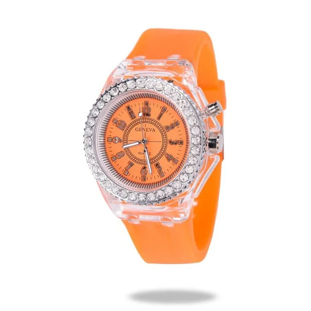 LED Quartz Watch