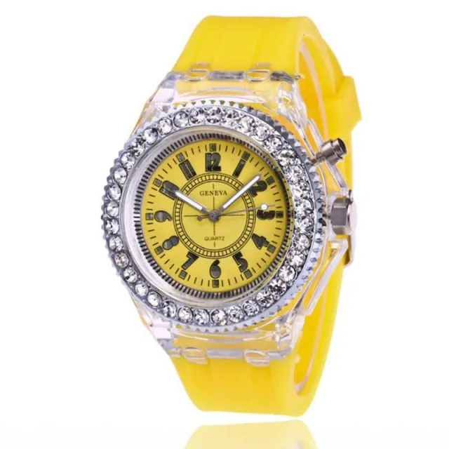 LED Quartz Watch