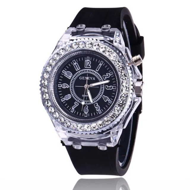 LED Quartz Watch
