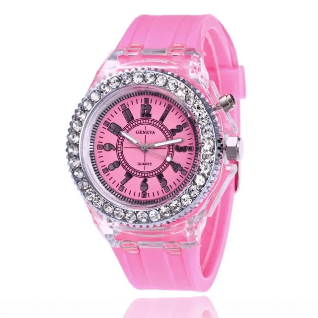 LED Quartz Watch