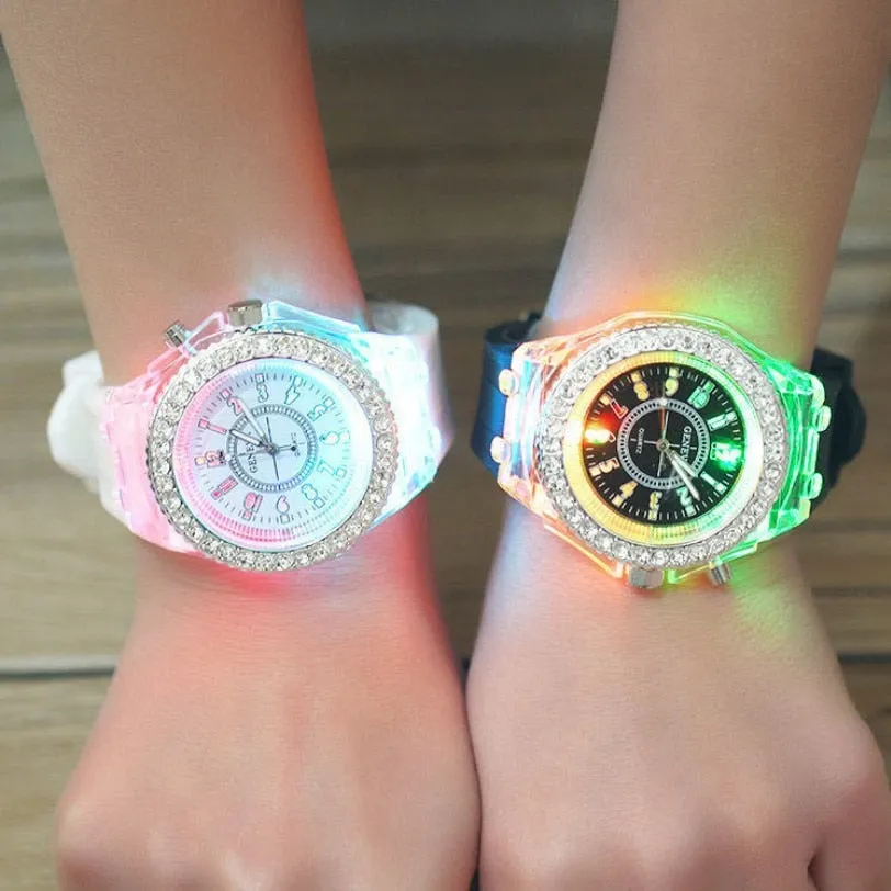 LED Quartz Watch