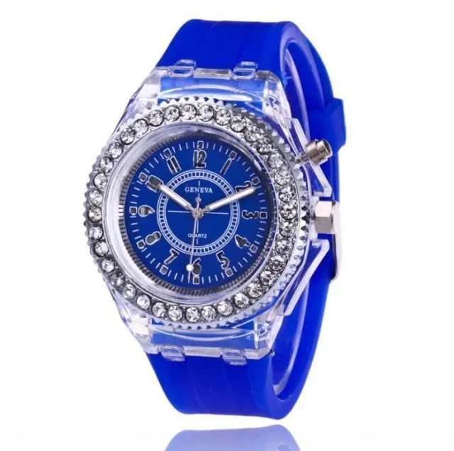 LED Quartz Watch
