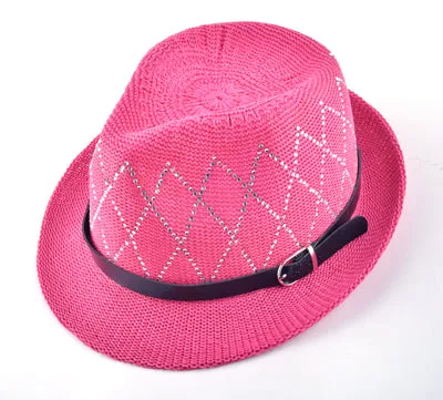 Leisure Woven Straw Fedora
