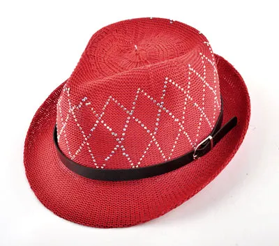 Leisure Woven Straw Fedora