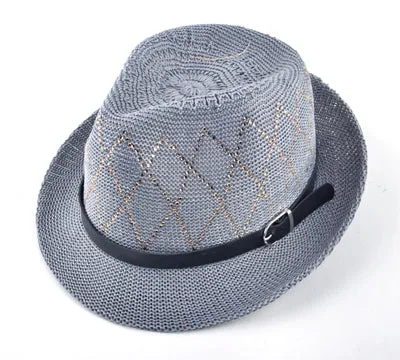 Leisure Woven Straw Fedora