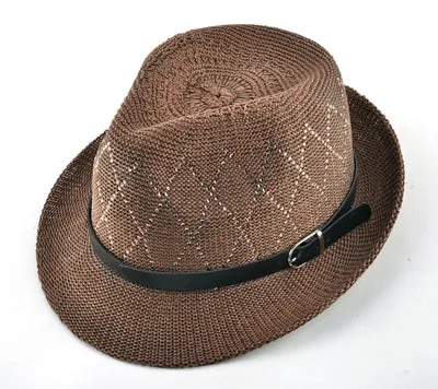 Leisure Woven Straw Fedora