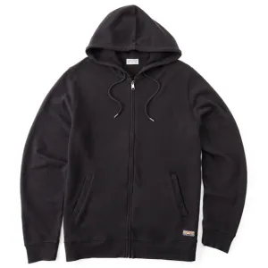 Life is Good Men's Solid French Terry Zip Hoodie