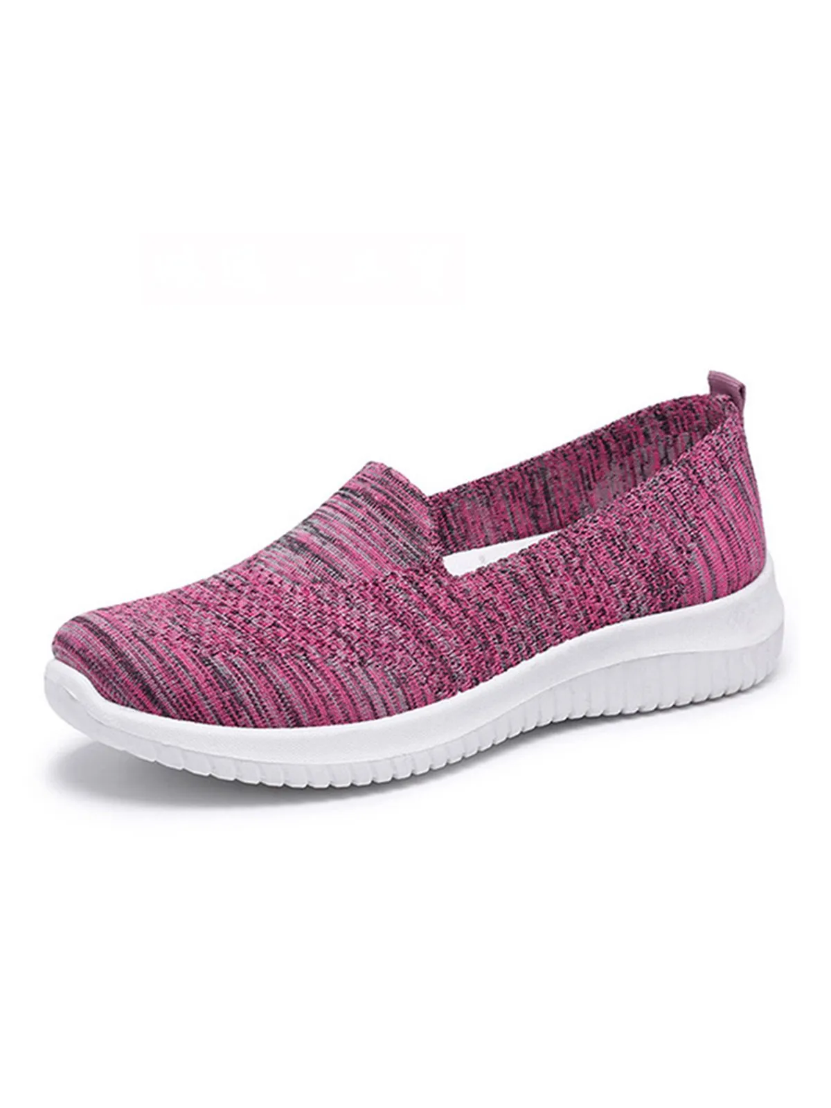 Lightweight Breathable Flyknit Mesh Casual Shoes Sneakers