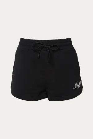 LOGO-PRINT TRACK SHORTS