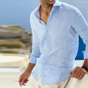 Lucian - Men's Casual Breathable Long Sleeve Shirt