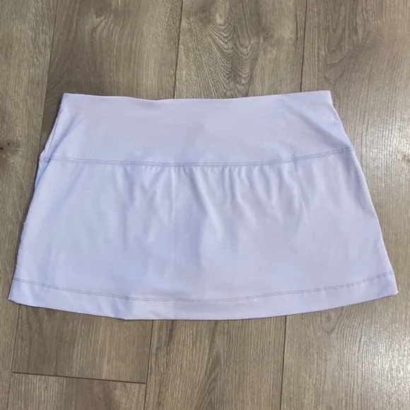 Lucky in Love 12” Undercover Love Bermuda Pocket Lavender Tennis Skirt Large