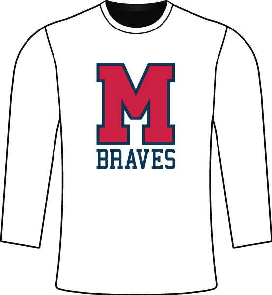 MANALAPAN HS BASKETBALL Long Sleeve Semi Sub Shirt