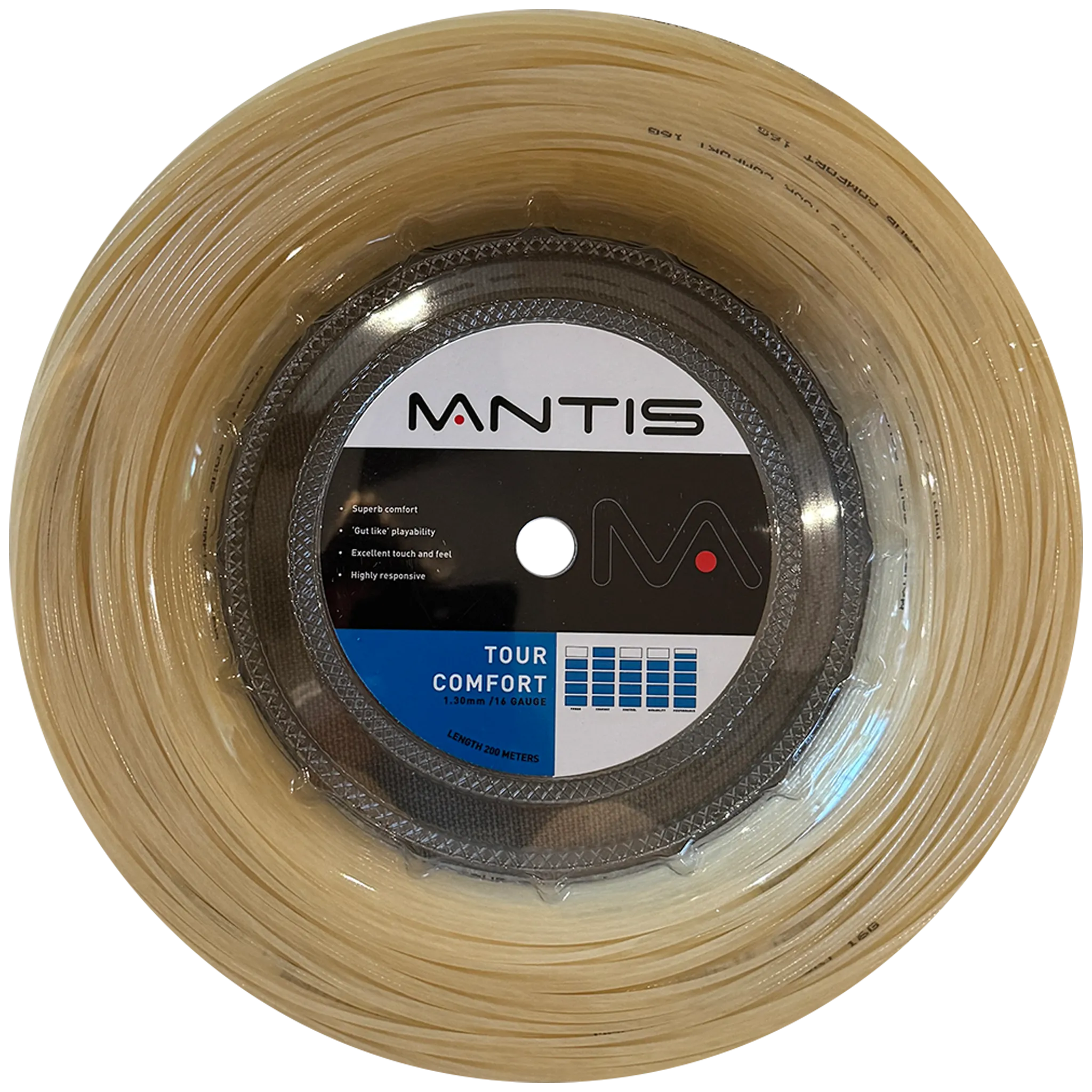 MANTIS Tour Comfort String 16G - Reel (200m)