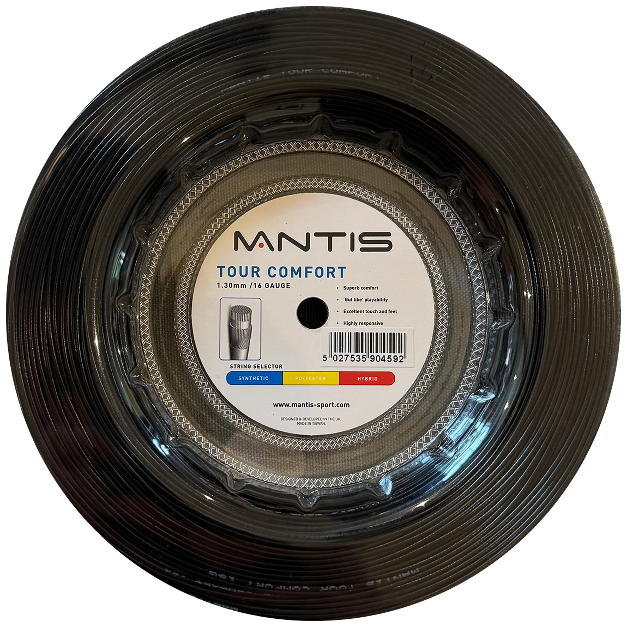 MANTIS Tour Comfort String 16G - Reel (200m)